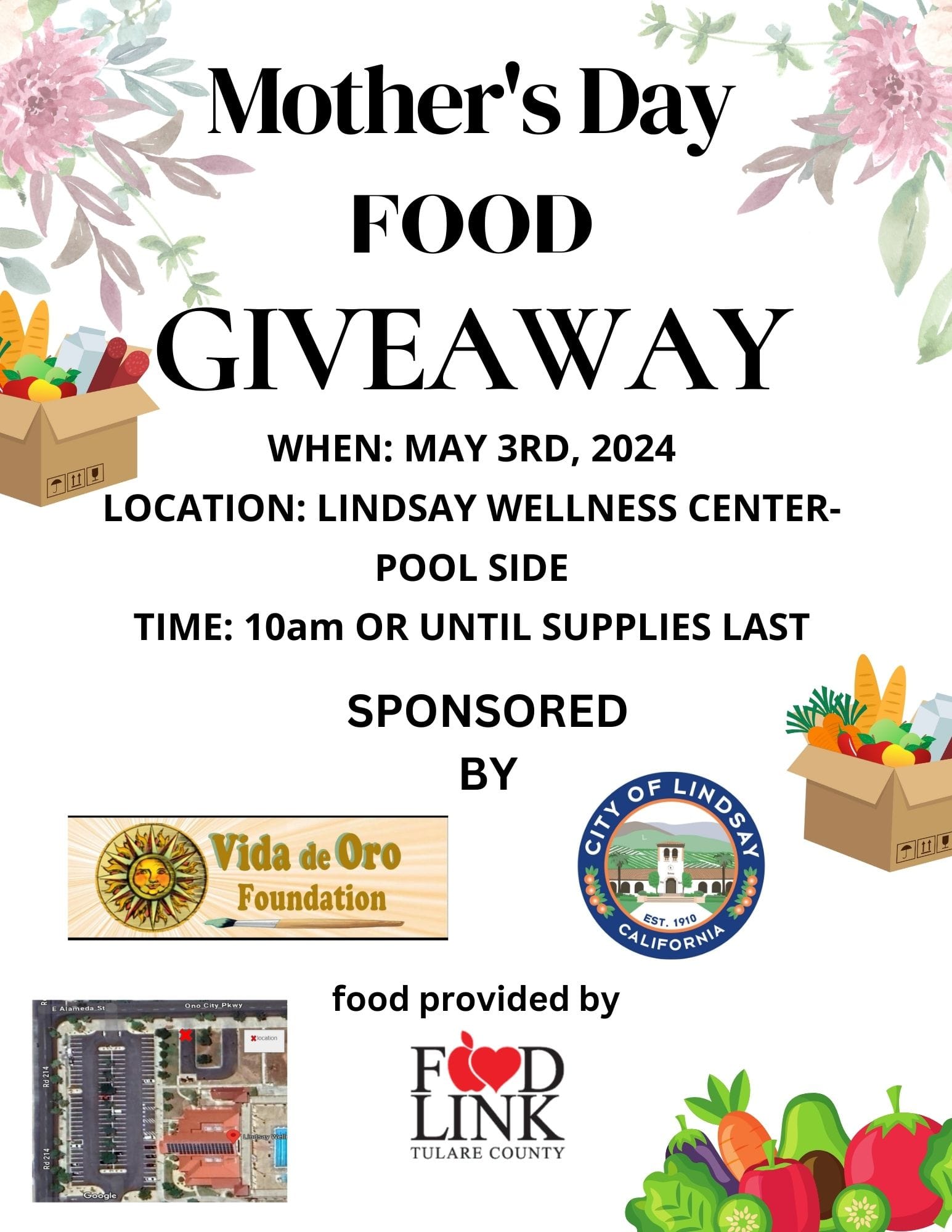 Lindsay Food Giveaway Lindsay California