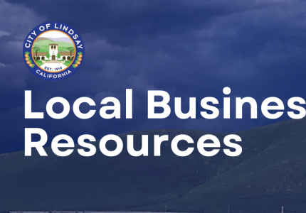 City of Lindsay Logo. Local Business Resources.