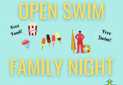 OPEN SWIM FAMILY NIGHT