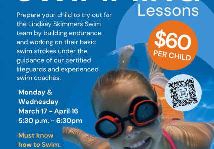 Youth Comp Swim Lessons FLyer