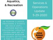wellness, aquatics and recreation updates 
