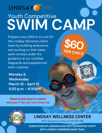 Competitive Swim Camp