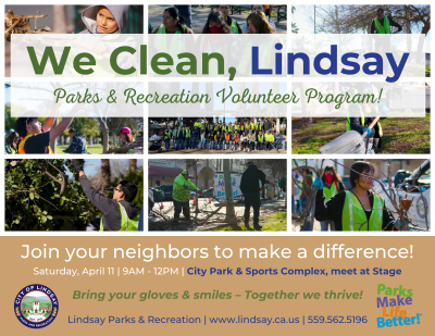 We Clean, Lindsay!