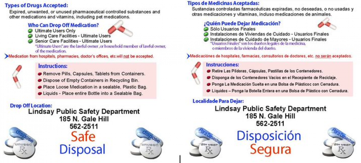 Drug Take Back Program