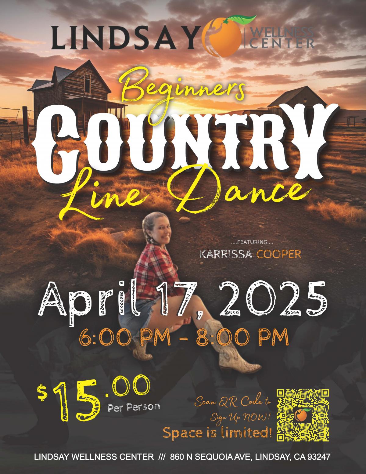 Line Dance Flyer