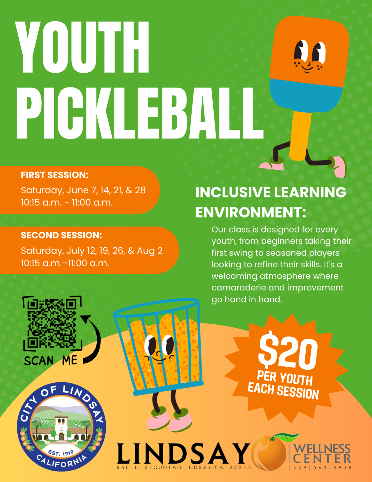 Youth Pickleball Flyer